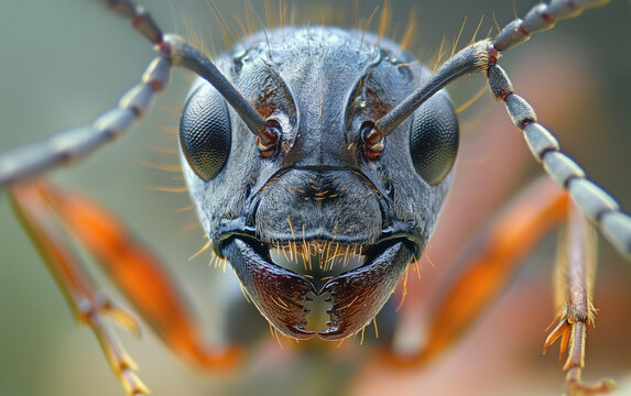 Ant Face Close Up