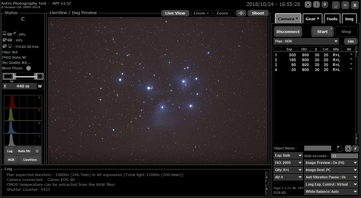 Astrophotography Tool